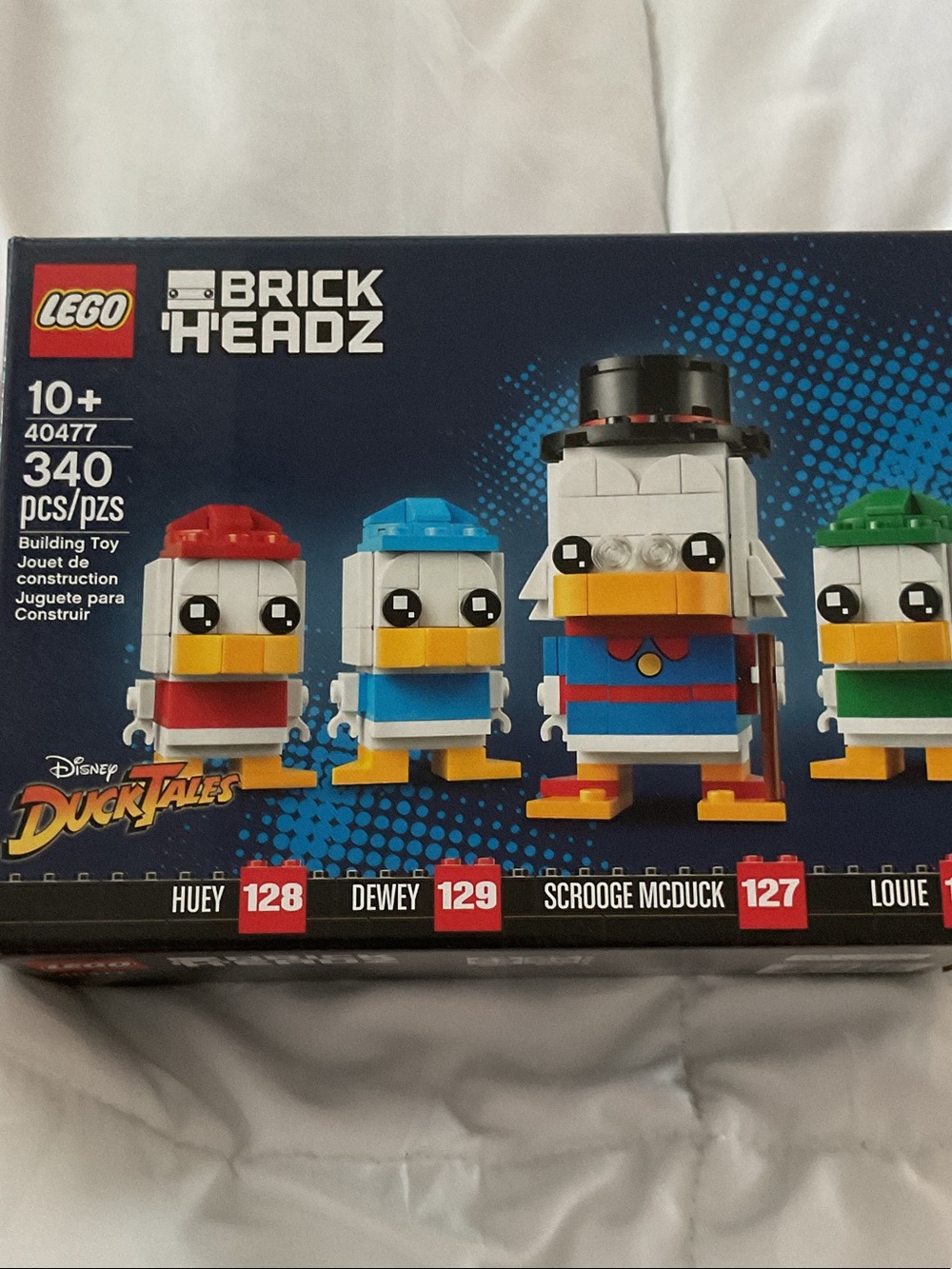Lego 40477 Brickheadz Huey, Dewey. Louie, Scrooge McDuck Ducks